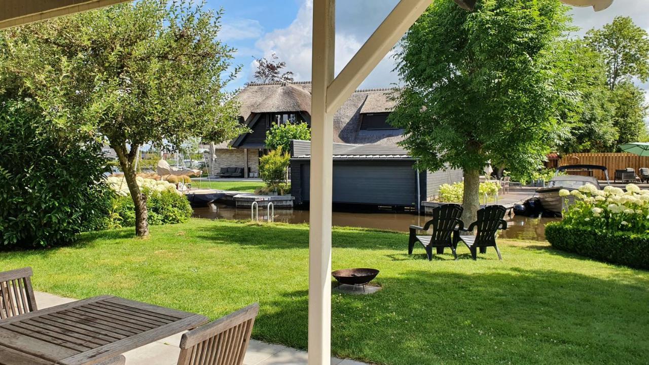 D'Oude Herbergh, Vakantiehuizen Aan Het Water Terherne Luaran gambar